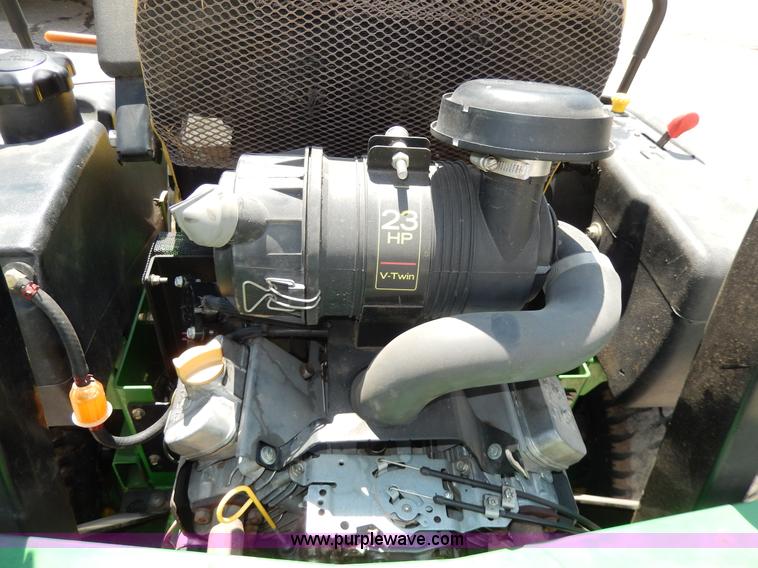 image for item W9891 John Deere 737 ZTR lawn mower