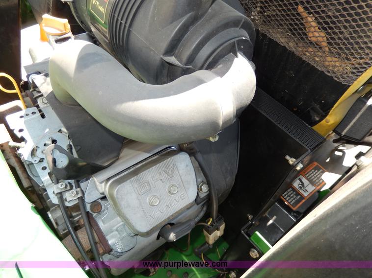 image for item W9891 John Deere 737 ZTR lawn mower