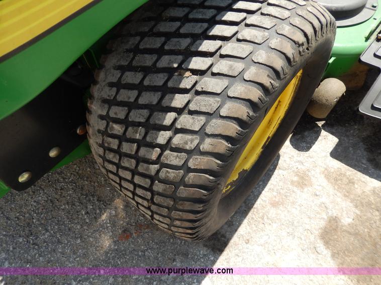 image for item W9891 John Deere 737 ZTR lawn mower