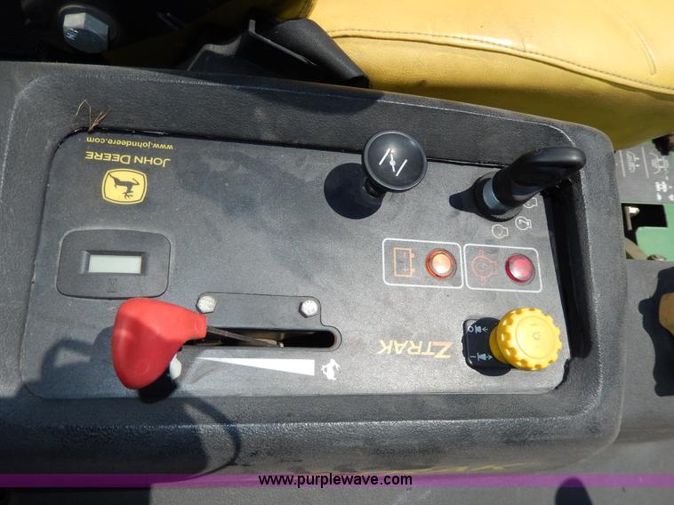 image for item W9891 John Deere 737 ZTR lawn mower