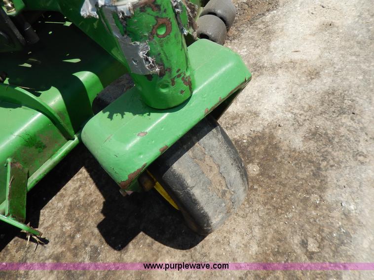 image for item W9891 John Deere 737 ZTR lawn mower