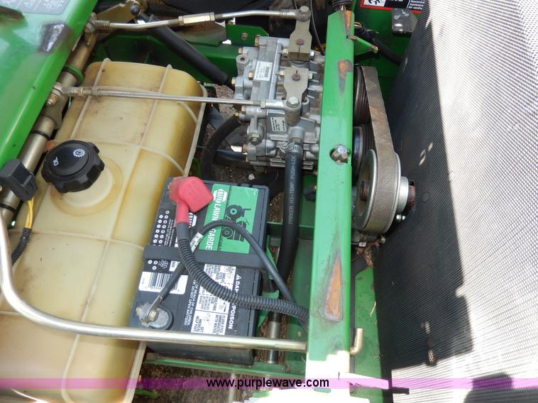 image for item W9891 John Deere 737 ZTR lawn mower