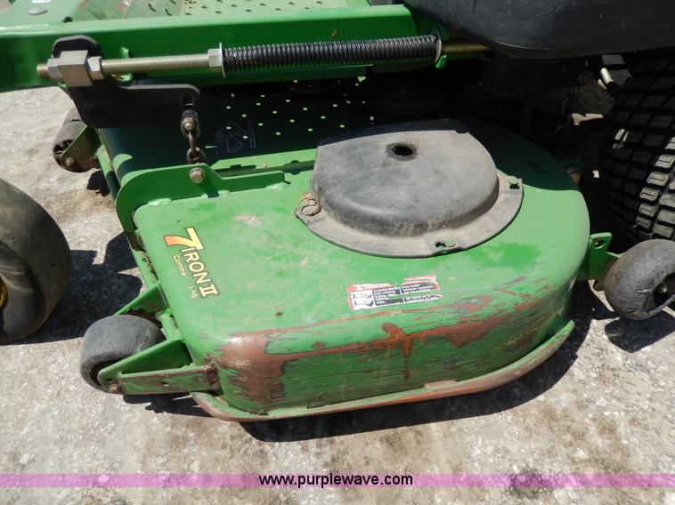 image for item W9892 John Deere 737 ZTR lawn mower