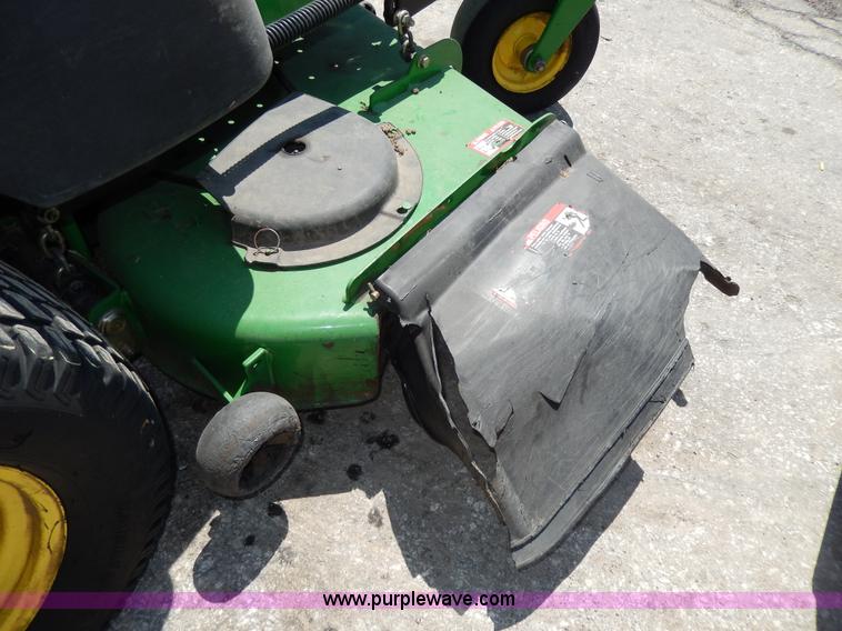 image for item W9892 John Deere 737 ZTR lawn mower