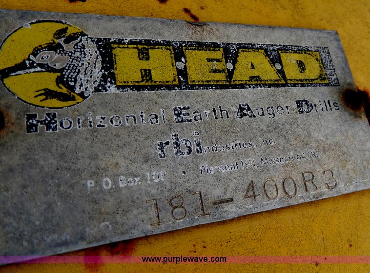 image for item W9994 Horizontal Earth Auger drill unit