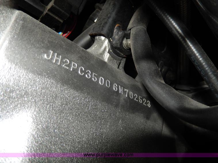 image for item X9502 2006 Honda CBR600FR motorcycle