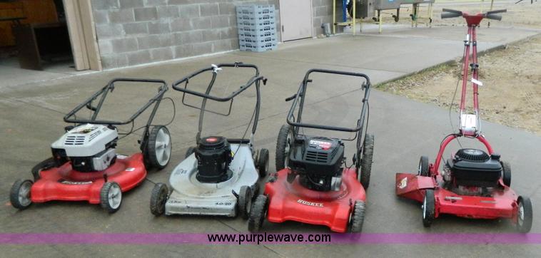 image for item Y9354 (4) push mowers