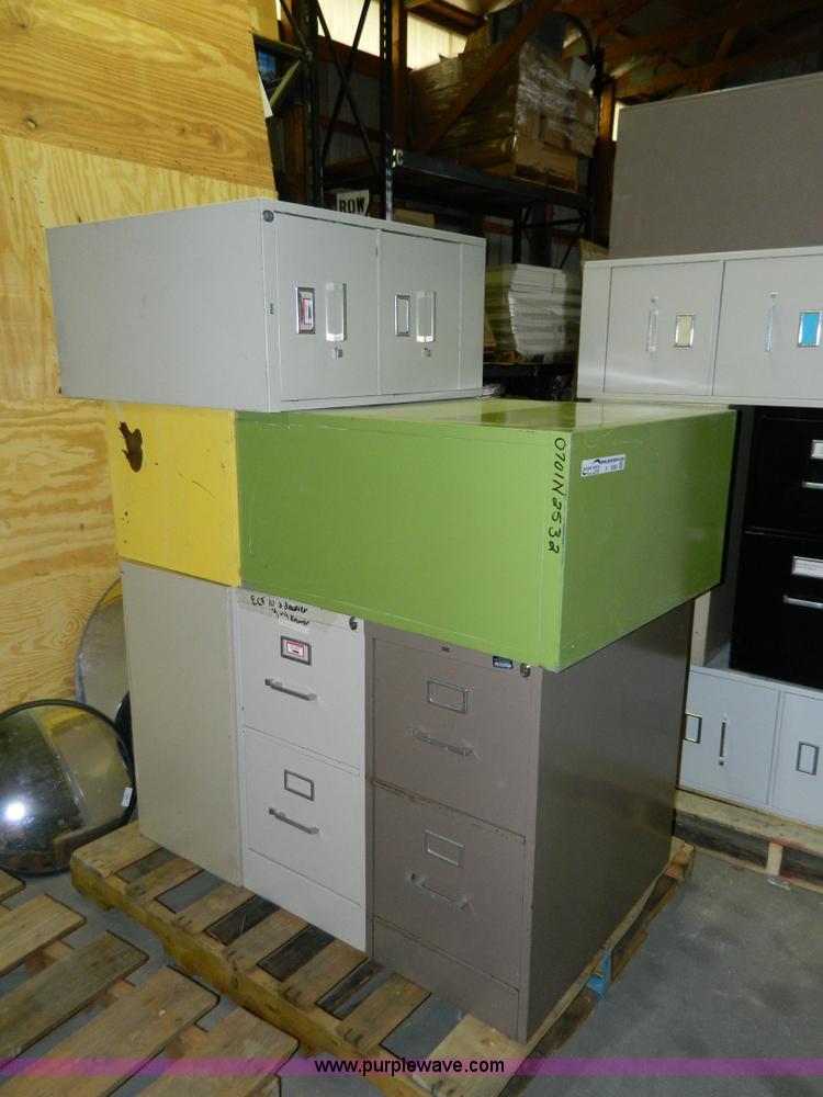 image for item Y9361 (6) two drawer file cabinets