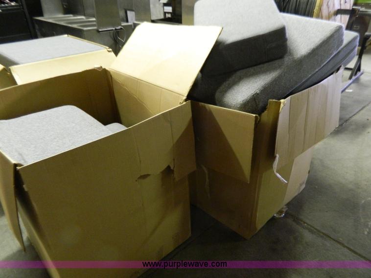 image for item Y9366 (3) boxes of chair cushions