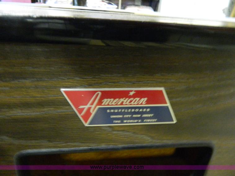 image for item Y9368 American Shuffleboard hockey table