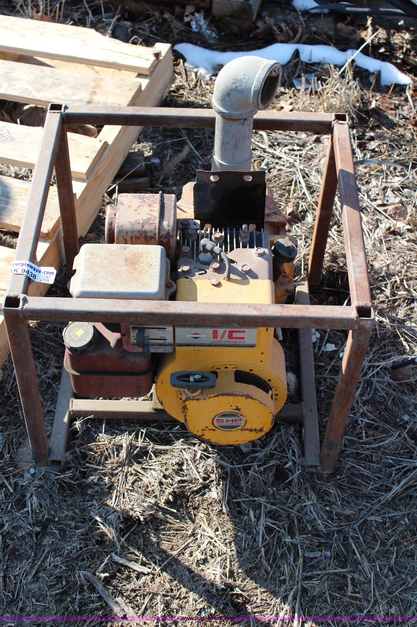 2" trash pump in Sabetha, KS Item AK9438 sold Purple Wave