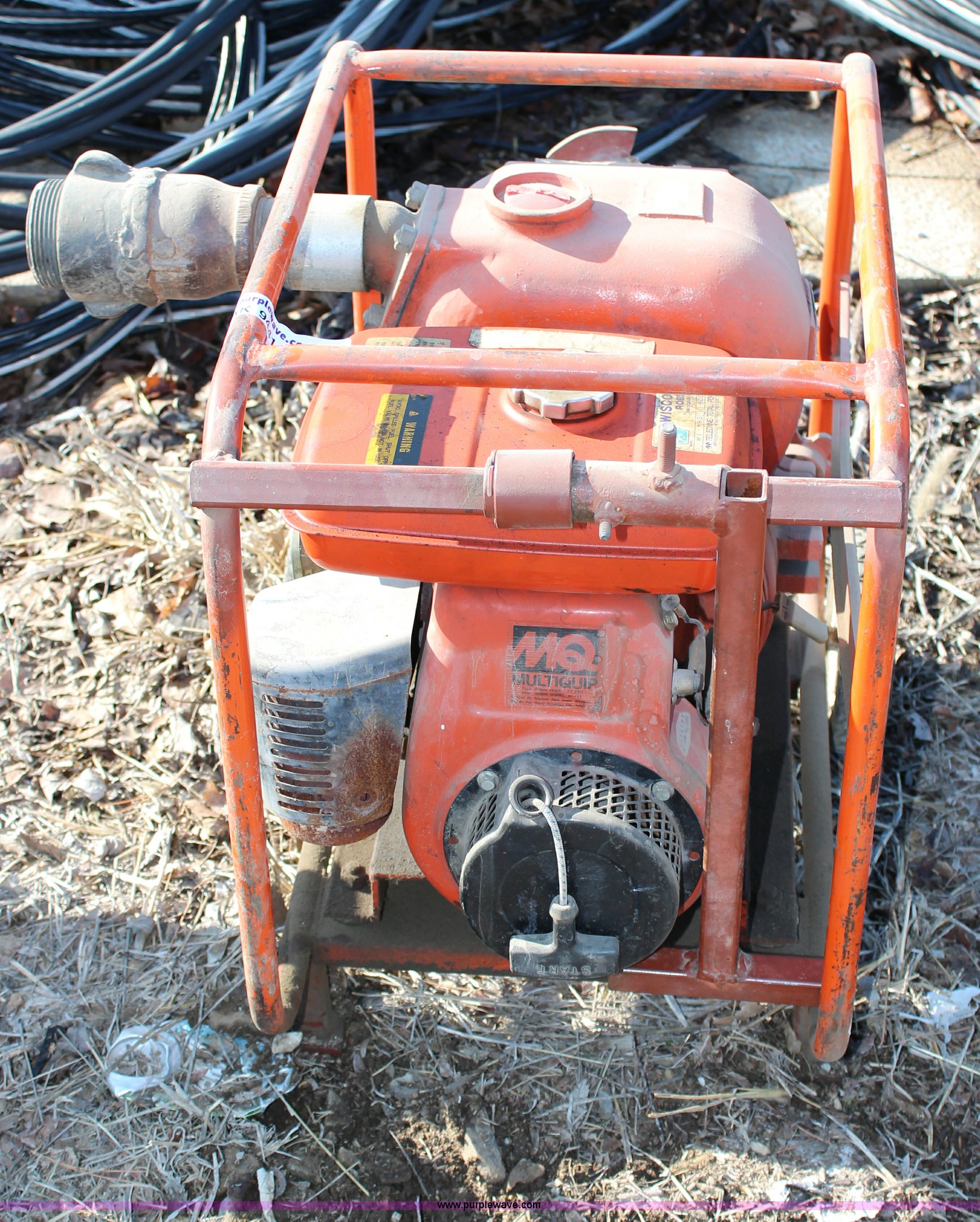 Multiquip 2" trash pump in Sabetha, KS Item AK9441 sold Purple Wave