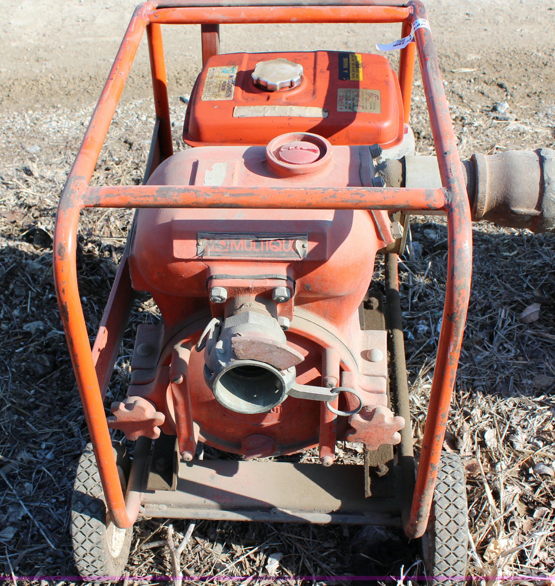 Multiquip 2" trash pump in Sabetha, KS Item AK9441 sold Purple Wave