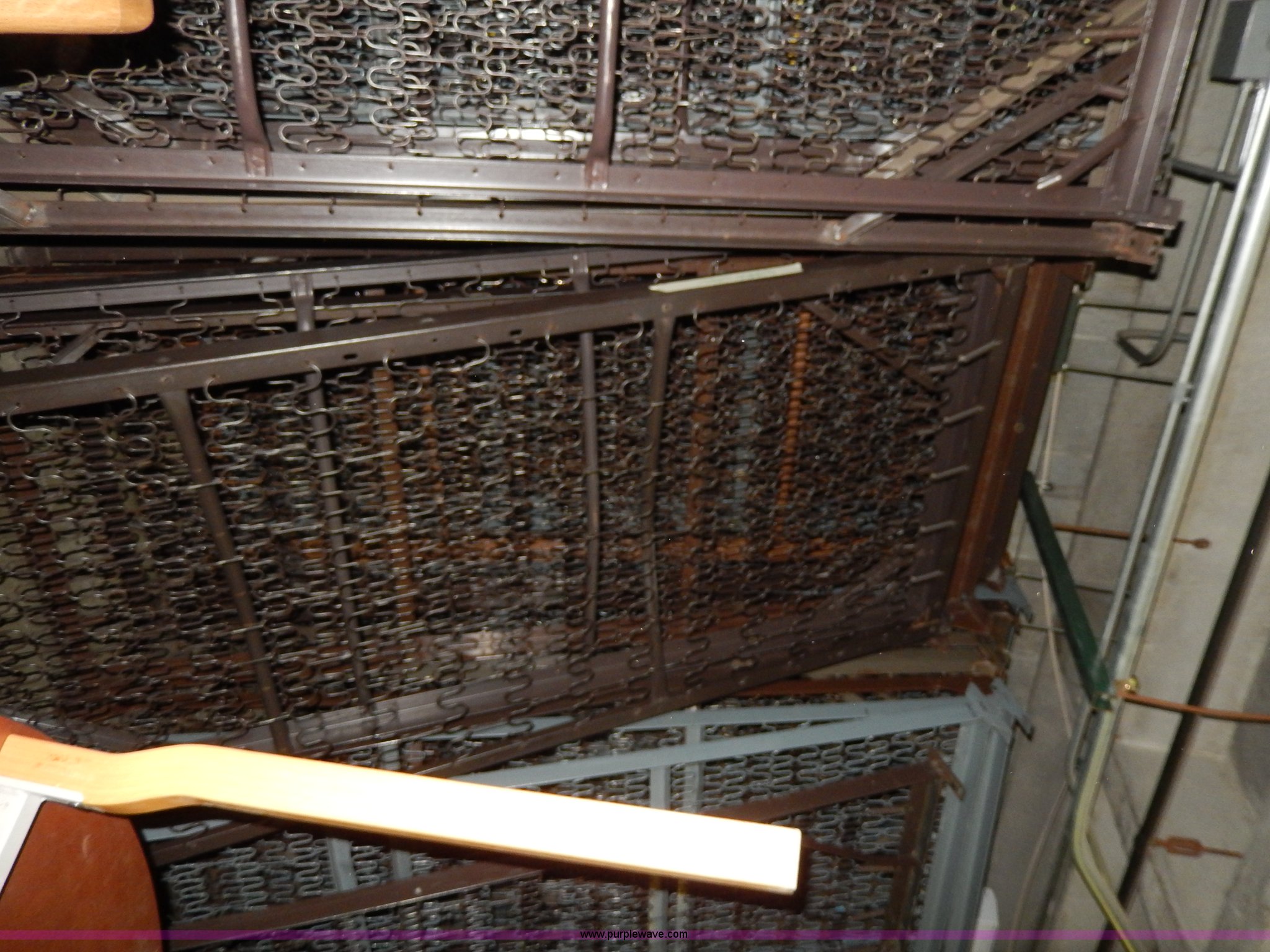 (50) twin bed frames in Lawrence, KS Item W9969 sold Purple Wave