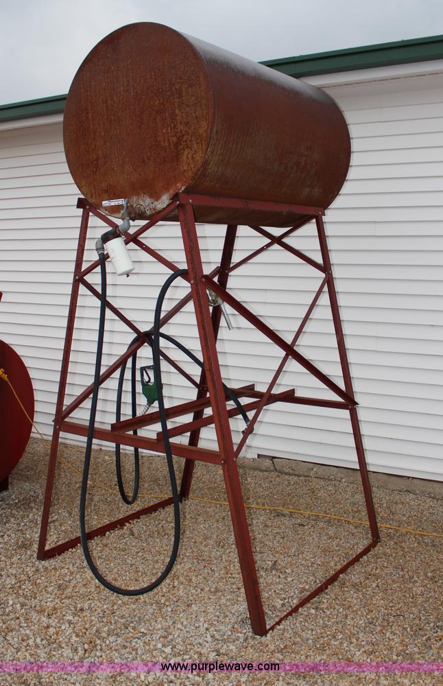 300 gallon fuel tank with stand in Topeka, KS Item AJ9621 sold
