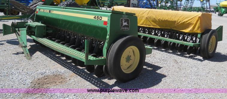 image for item B4736 John Deere 450 double grain drill