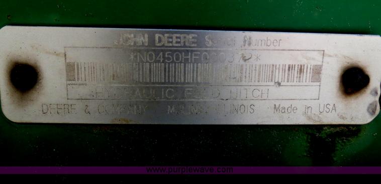 image for item B4736 John Deere 450 double grain drill