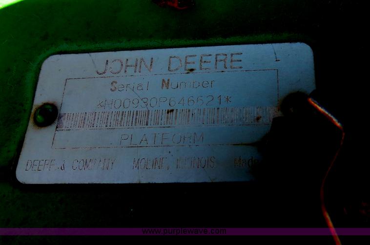 image for item B4737 1996 John Deere 9600 combine