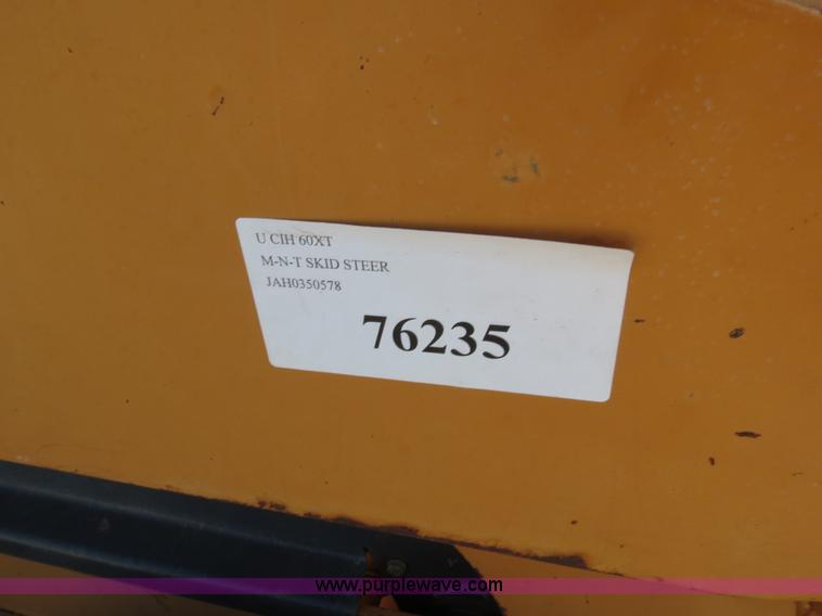 image for item B4738 Case 60XT skid steer