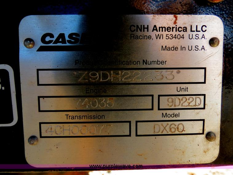 image for item B4739 2010 Case IH Farmall 60 MFWD tractor