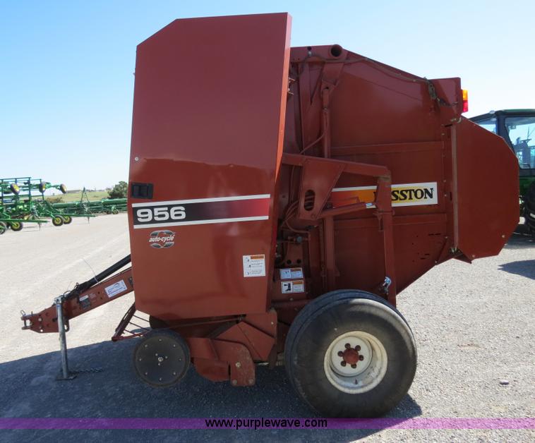 image for item B4740 2008 Hesston 956A round baler