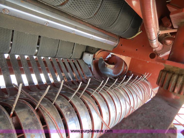 image for item B4740 2008 Hesston 956A round baler