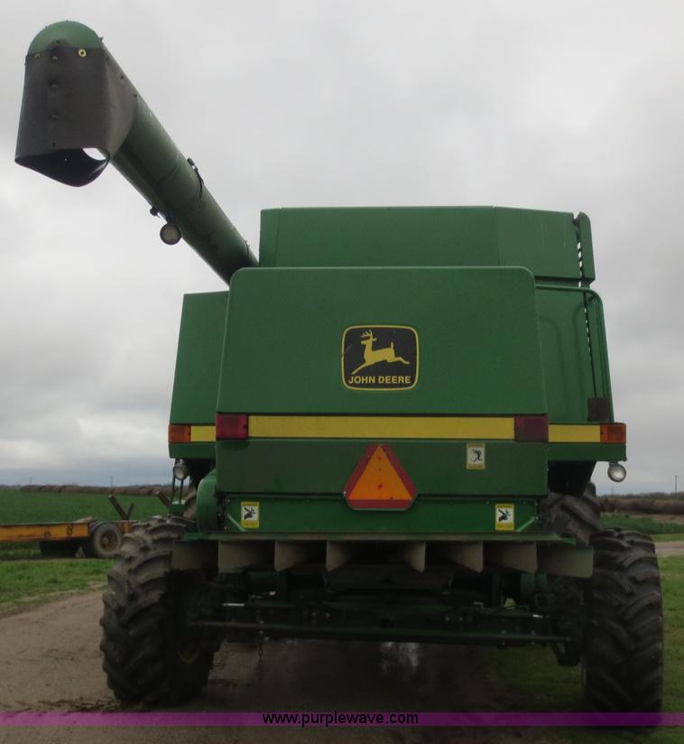 image for item D5830 1989 John Deere 9600 RWA combine