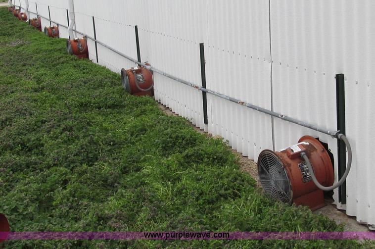 image for item E3885 Ceco aireation system for flat grain storage