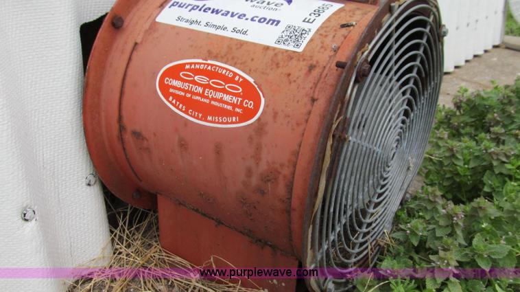 image for item E3885 Ceco aireation system for flat grain storage