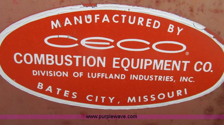 image for item E3885 Ceco aireation system for flat grain storage