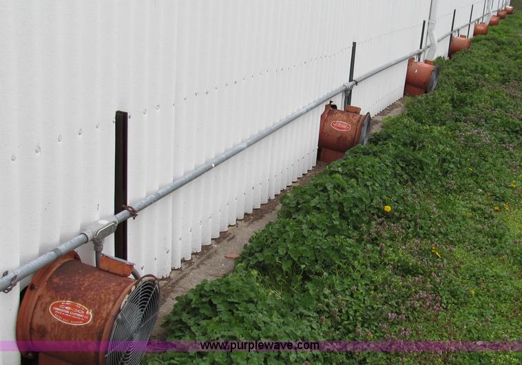 image for item E3885 Ceco aireation system for flat grain storage