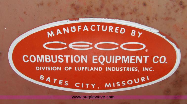 image for item E3885 Ceco aireation system for flat grain storage