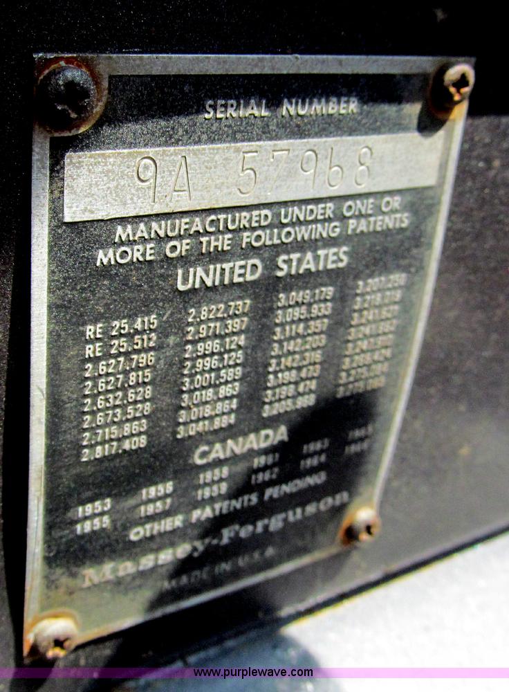 image for item E5983 Massey-Ferguson 165 tractor