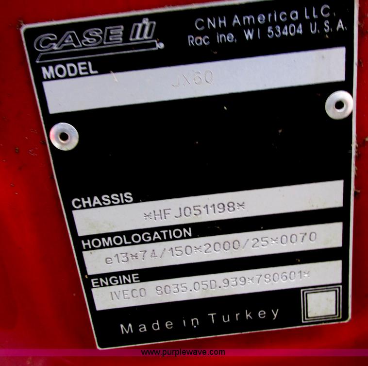 image for item E7188 2008 Case IH JX60 tractor