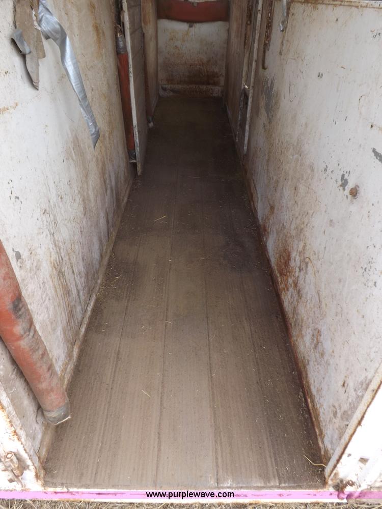 image for item F6422 1974 Phil Lyne inline two horse trailer