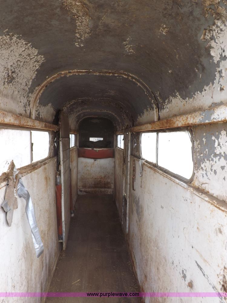 image for item F6422 1974 Phil Lyne inline two horse trailer