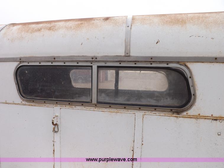image for item F6422 1974 Phil Lyne inline two horse trailer
