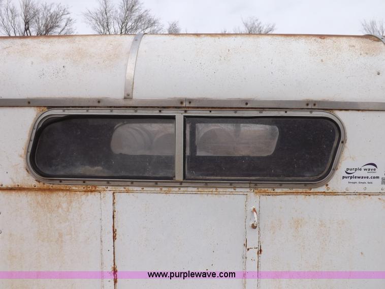 image for item F6422 1974 Phil Lyne inline two horse trailer
