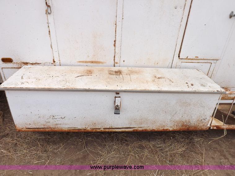 image for item F6422 1974 Phil Lyne inline two horse trailer