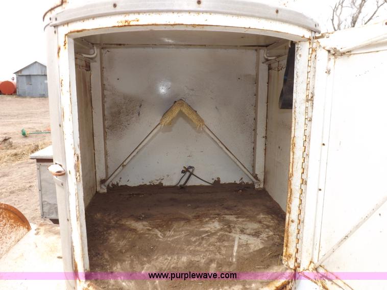 image for item F6422 1974 Phil Lyne inline two horse trailer