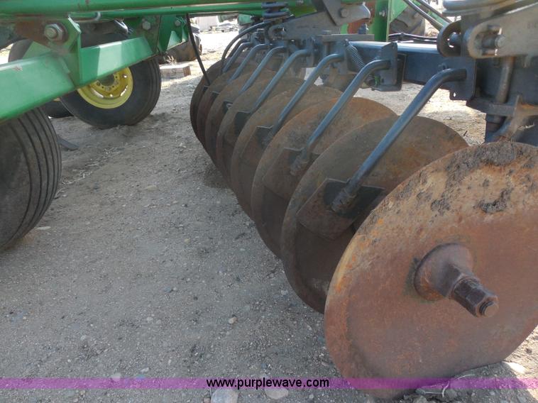 image for item F8775 John Deere 12' disk with spring tooth attachment