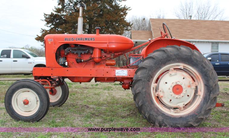image for item G5046 1951 Allis Chalmers WD tractor
