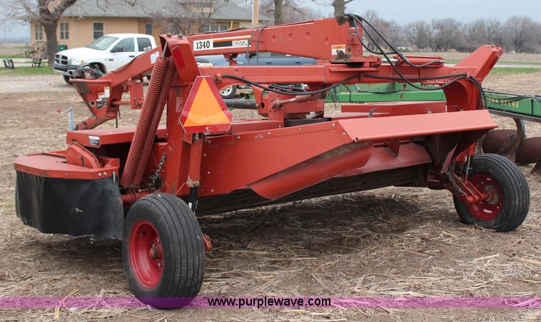 image for item G5108 1995 Hesston 1340 rotary swather