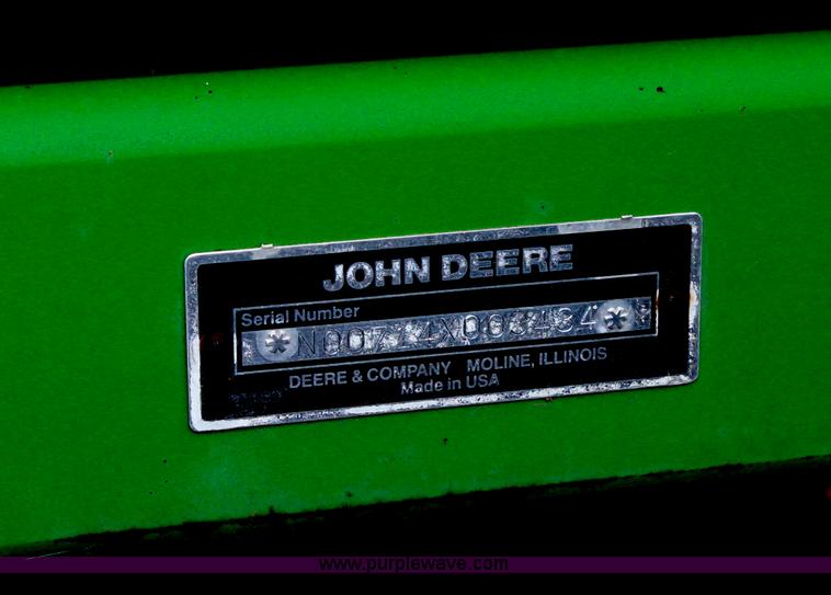 image for item G5109 John Deere 714 disk