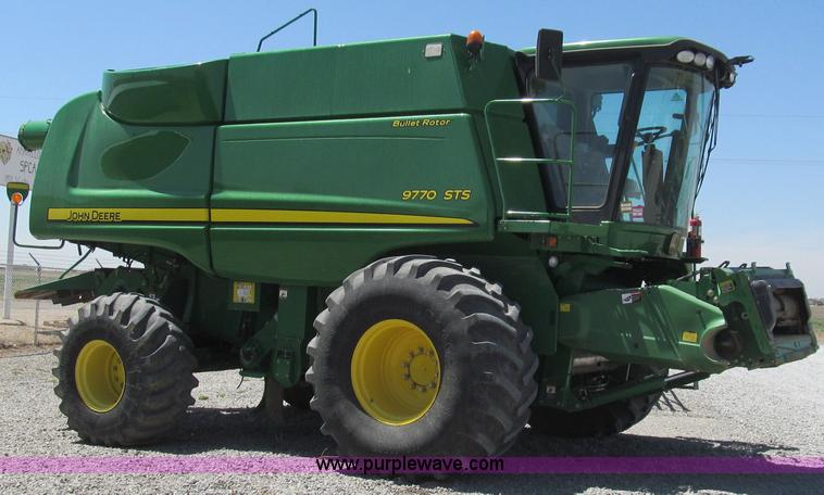 image for item G5690 2010 John Deere 9770 STS RWA combine