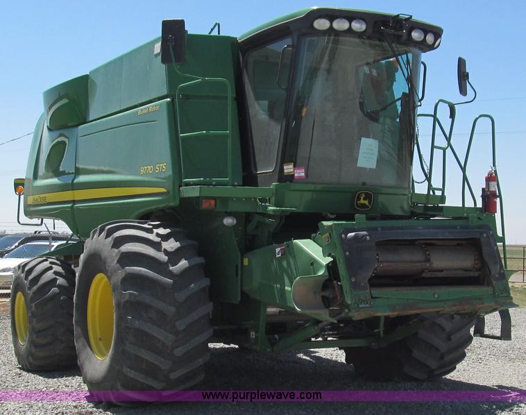 image for item G5690 2010 John Deere 9770 STS RWA combine