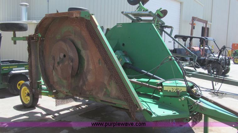 image for item G5693 John Deere HX15 bat wing rotary mower