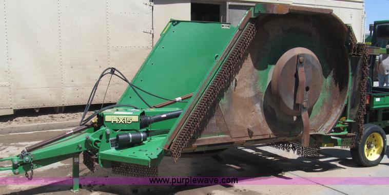 image for item G5693 John Deere HX15 bat wing rotary mower