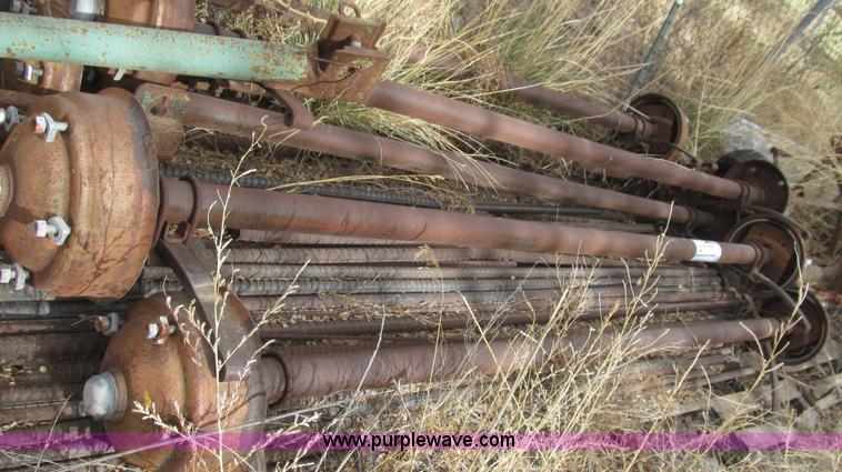 image for item G5701 (6) mobile home axles with tires