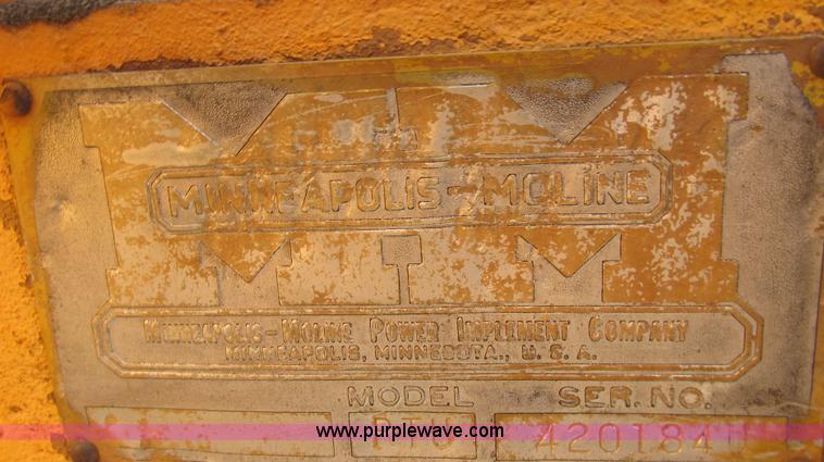 image for item G5707 Minneapolis Moline RTU tractor